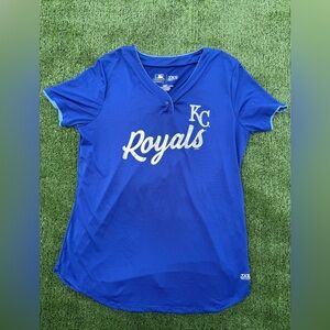 Blue KC Royals Jersey T-Shirt